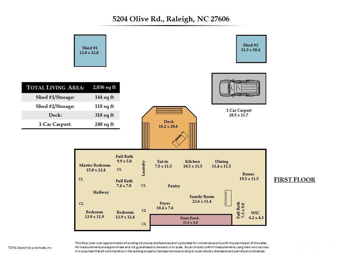 5204 Olive Road Raleigh, NC 27606 - Photo 14 of 14