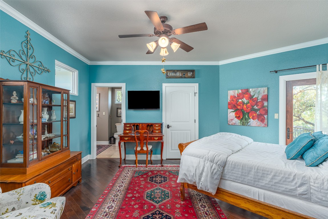 1300 Bluff Street Austin, TX 78704 - Photo 24 of 36 a bedroom with natural light and a bed