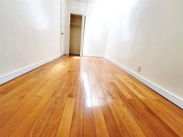 a view of wooden floor in a room