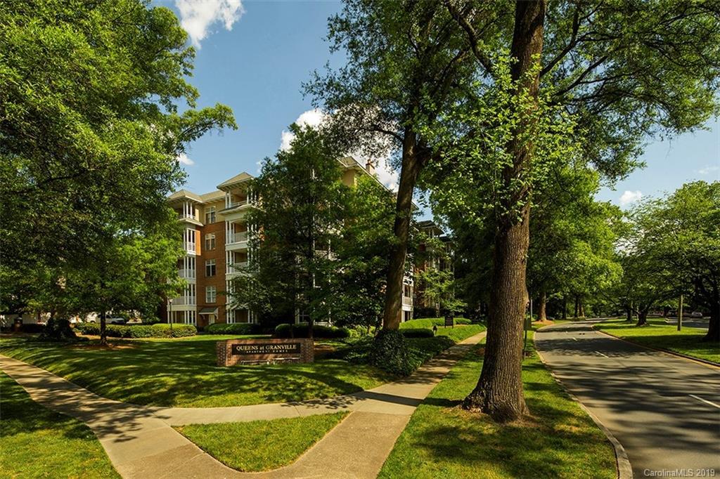 1301 Queens Road, Unit 203 Charlotte, NC 28207 - Photo 2 of 12 a view of a park with large trees