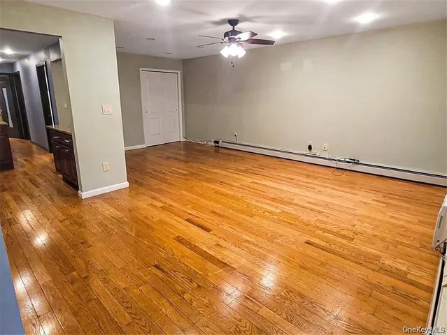 wooden floor in an empty room