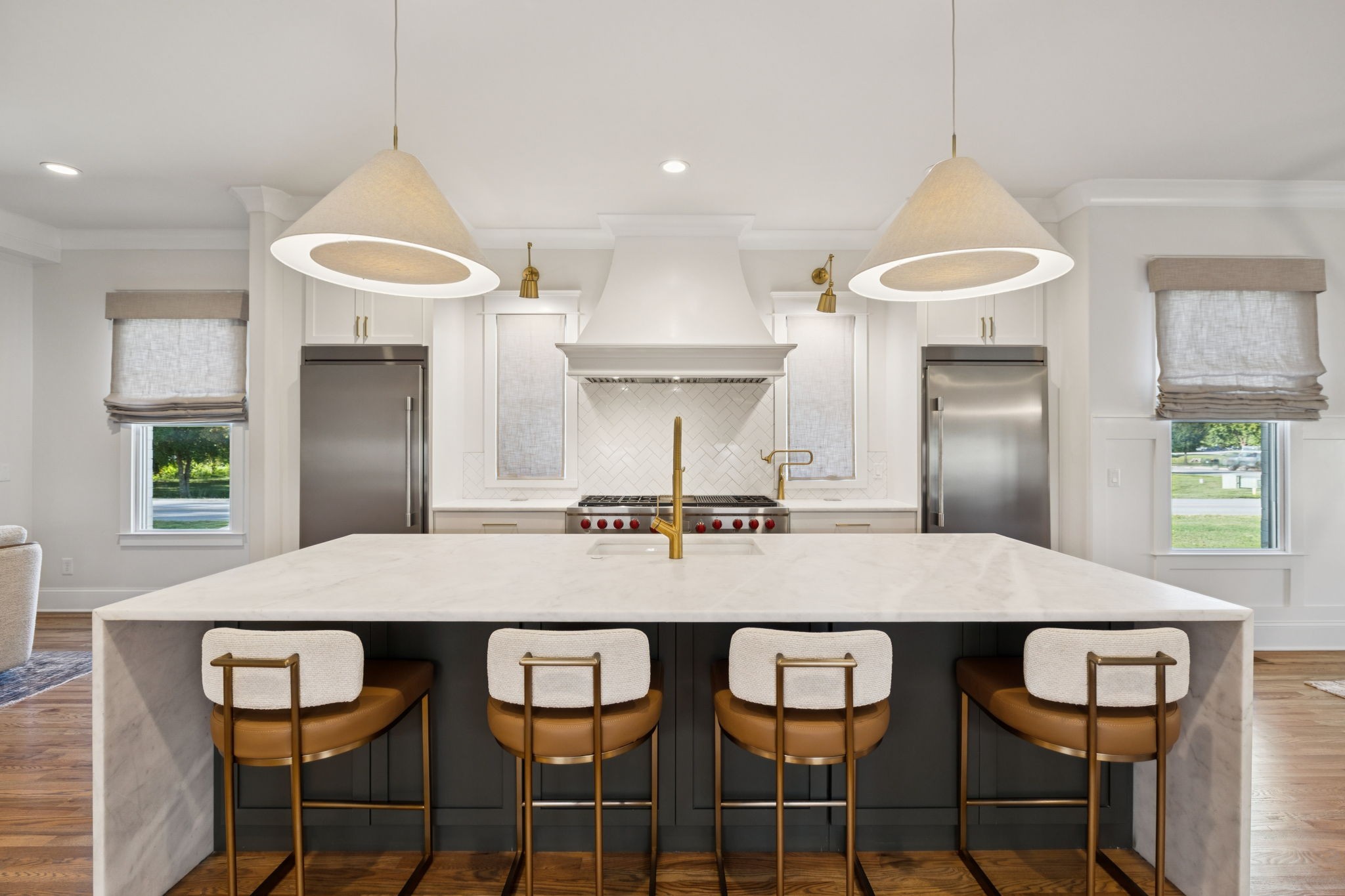 813 Hillsboro Road Franklin, TN 37064 - Photo 18 of 79 a kitchen with a dining table and chairs