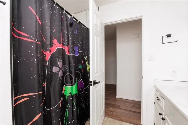 a view of water heater room