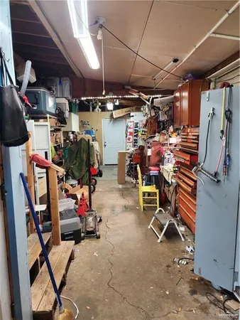 a view of a storage room with lots of stuff