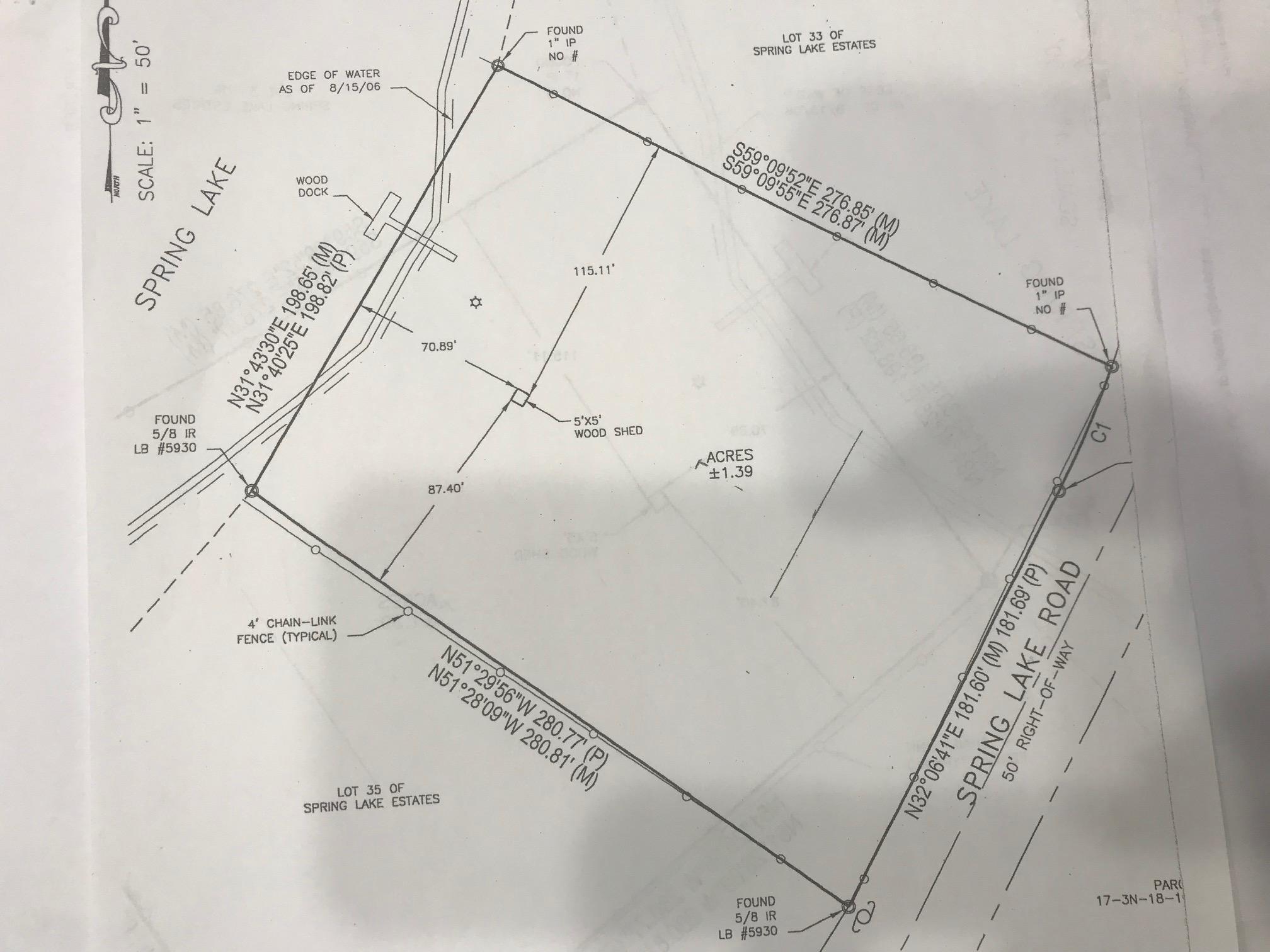 Lot 34 Spring Lake Road DeFuniak Springs, FL 32433 - Photo 11 of 11 a bathroom with a bathtub and shower