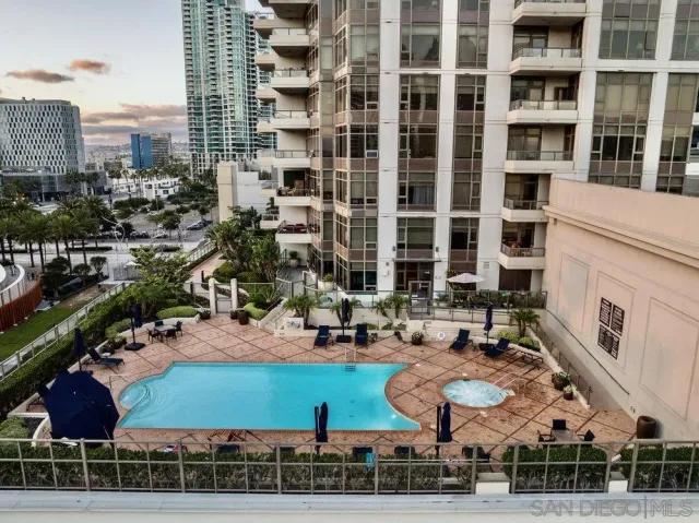 a front view of a building