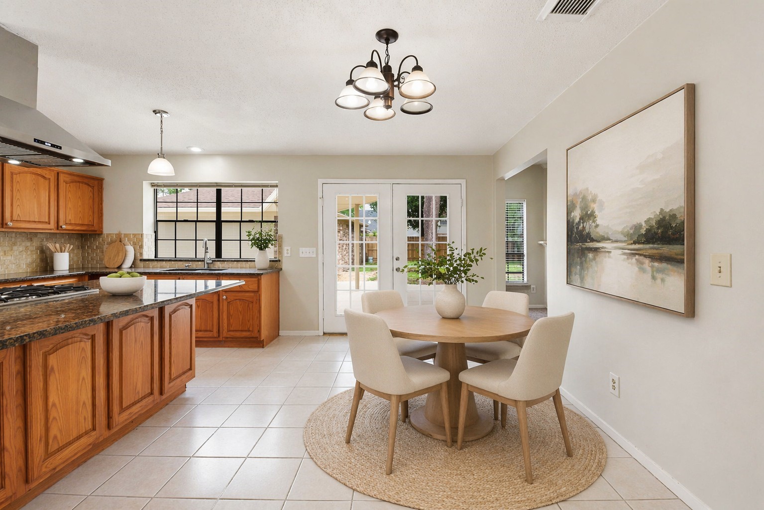 2726 Alderleaf Place Spring, TX 77388 - Photo 17 of 36 **STAGED BREAKFAST ROOM**