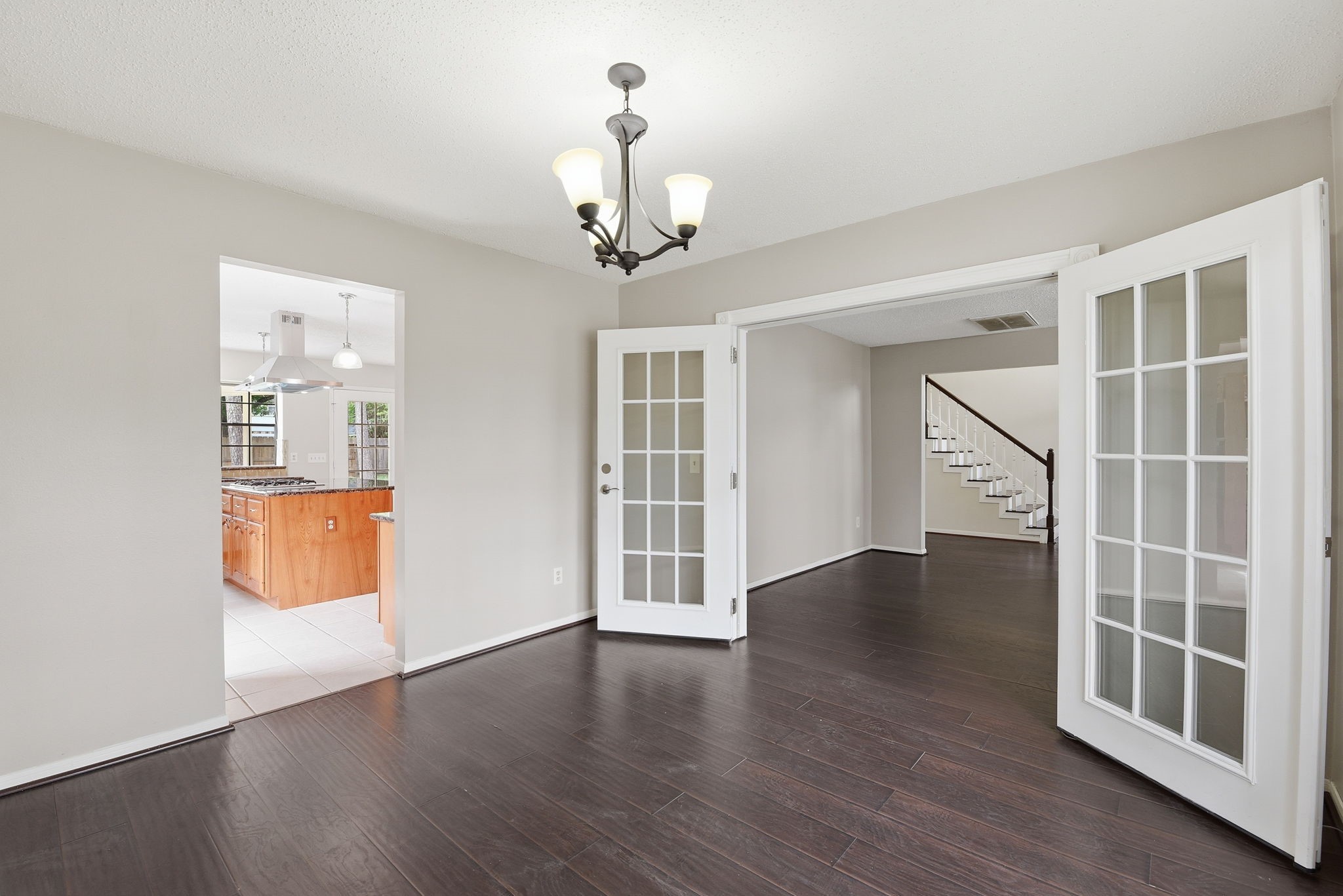 2726 Alderleaf Place Spring, TX 77388 - Photo 8 of 36 Study Open to Living/Dining