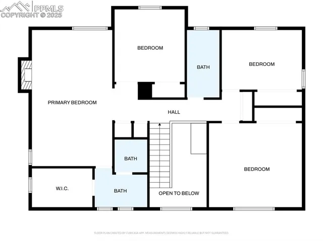 a picture of a room with a white wall