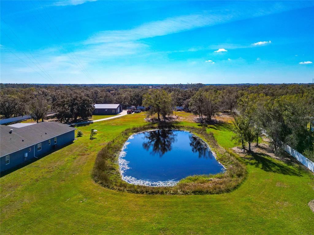 28154 Gopher Hill Road Myakka City, FL 34251 - Photo 19 of 100 a view of a swimming pool with an outdoor seating and yard