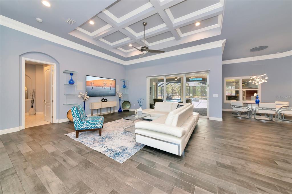28154 Gopher Hill Road Myakka City, FL 34251 - Photo 31 of 100 a living room with furniture and a flat screen tv