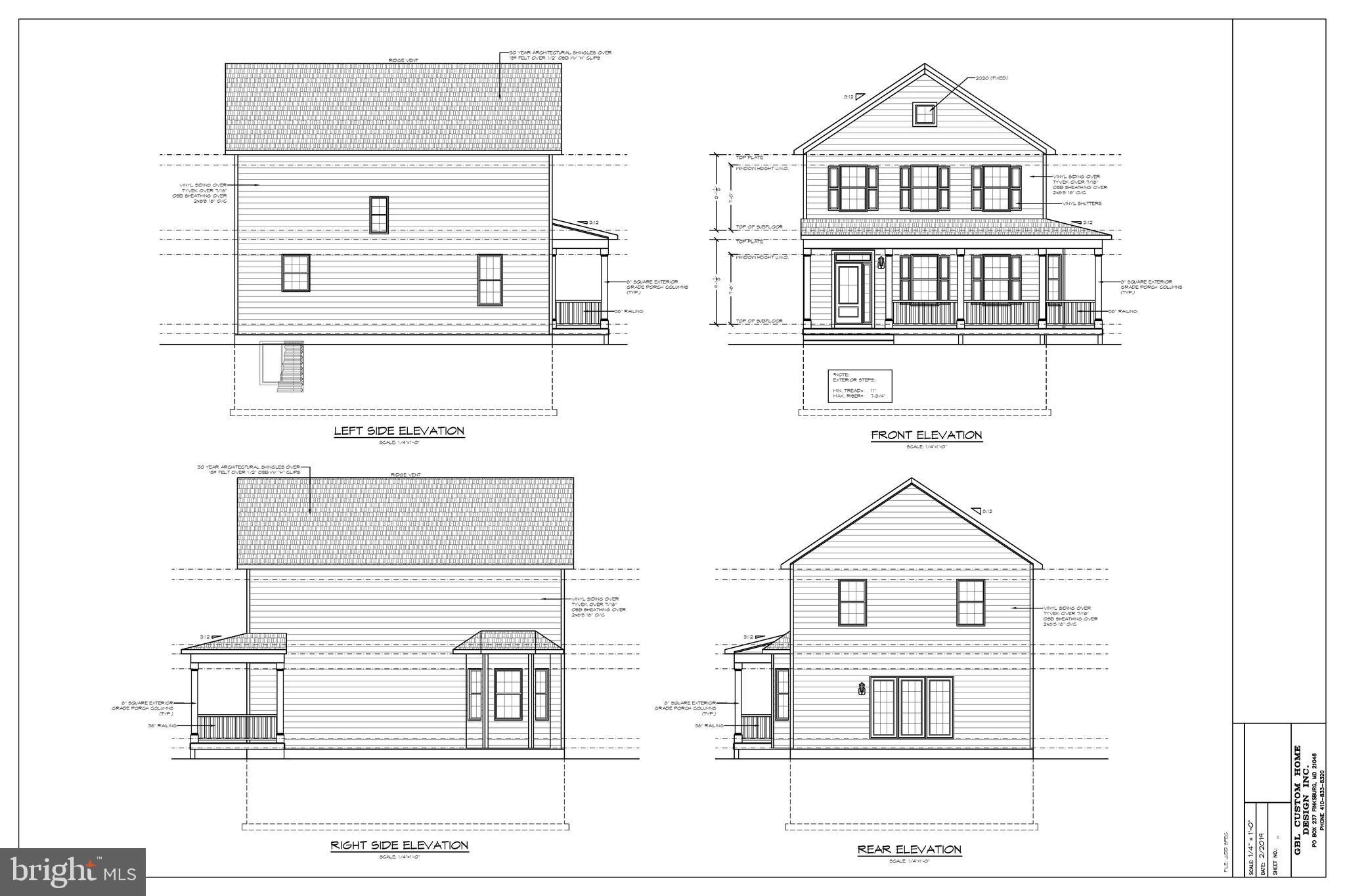 7101 Old North Point Road Baltimore, MD 21219 - Photo 10 of 14 Floor Plan & Building Specs, Page 1