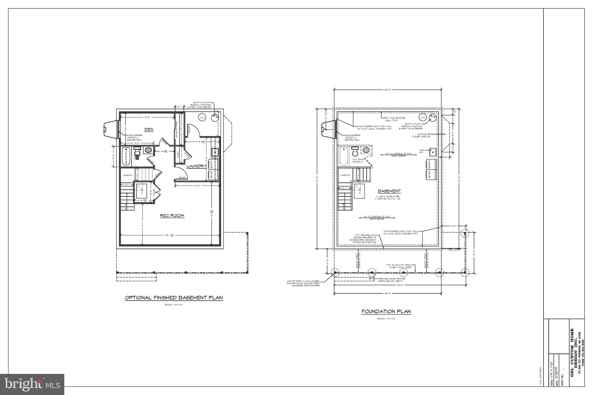 7101 Old North Point Road Baltimore, MD 21219 - Photo 11 of 14 Floor Plan & Building Specs, Page 2