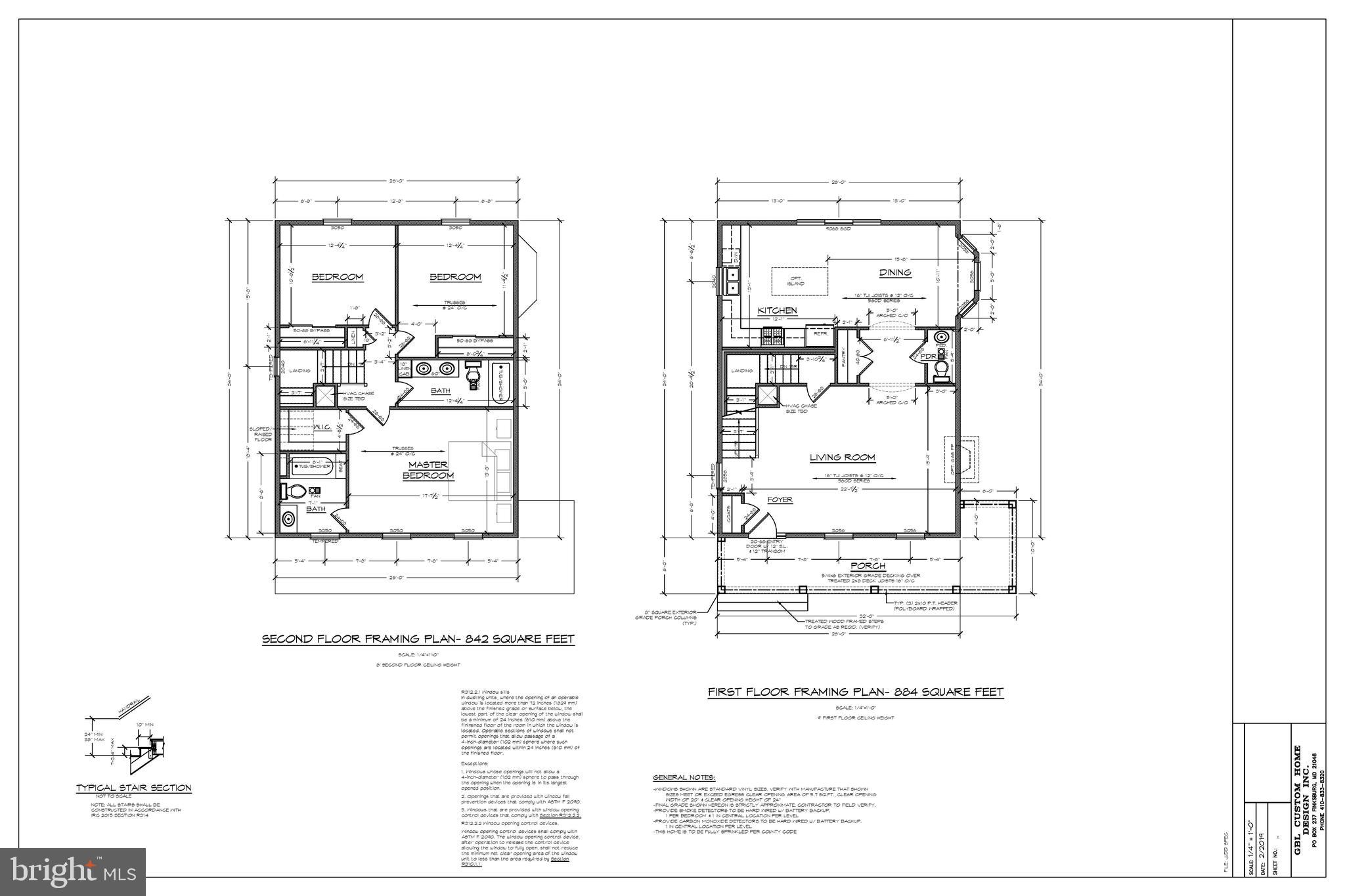 7101 Old North Point Road Baltimore, MD 21219 - Photo 12 of 14 Floor Plan & Building Specs, Page 3