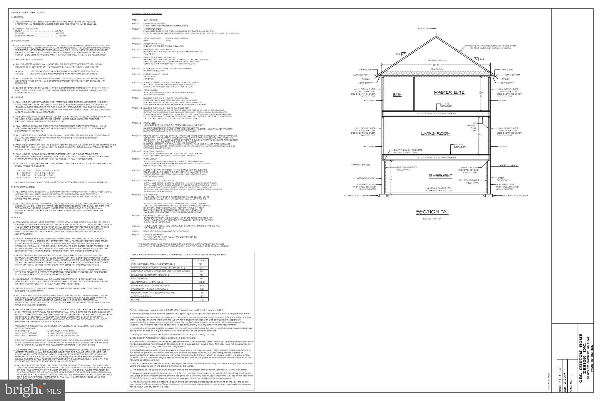 7101 Old North Point Road Baltimore, MD 21219 - Photo 13 of 14 Floor Plan & Building Specs, Page 4