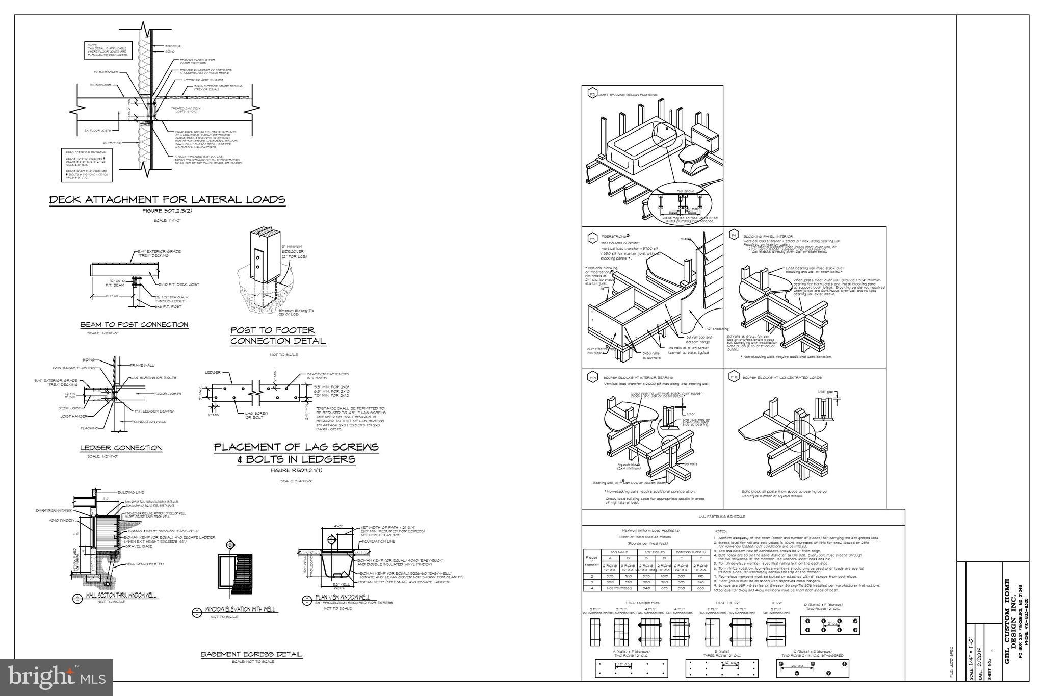 7101 Old North Point Road Baltimore, MD 21219 - Photo 14 of 14 Floor Plan & Building Specs, Page 5
