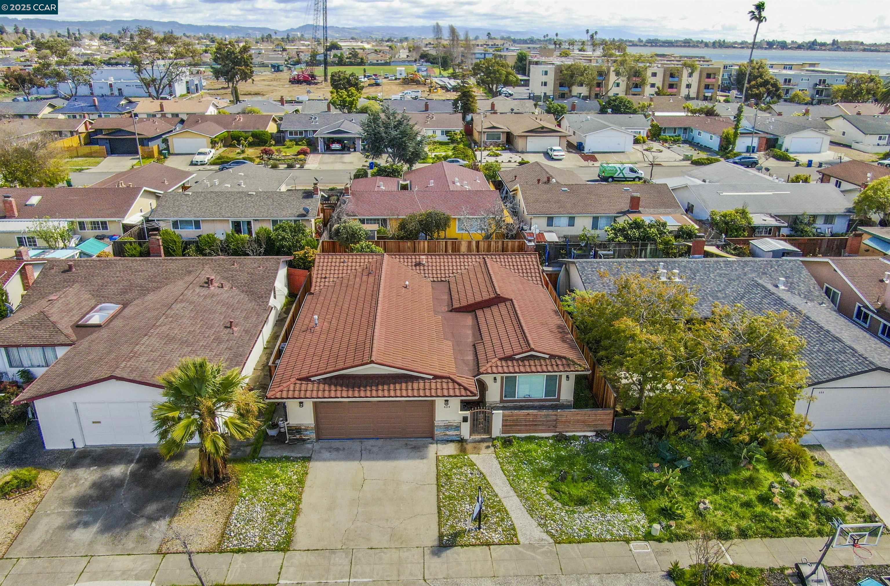 404 Coral Reef Road Alameda, CA 94501 - Photo 16 of 33 an aerial view of residential houses with outdoor space and swimming pool