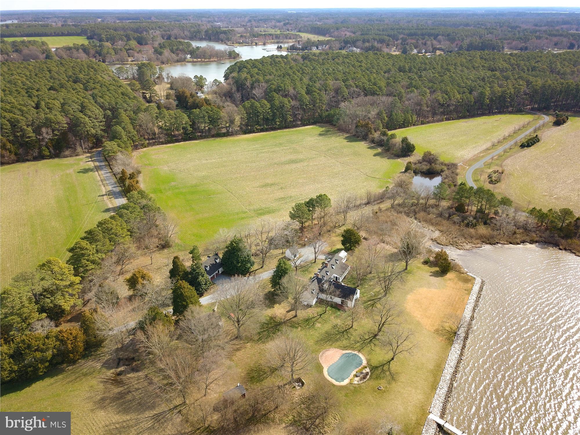 7130 Pea Neck Road St. Michaels, MD 21663 - Photo 33 of 35 Aerial