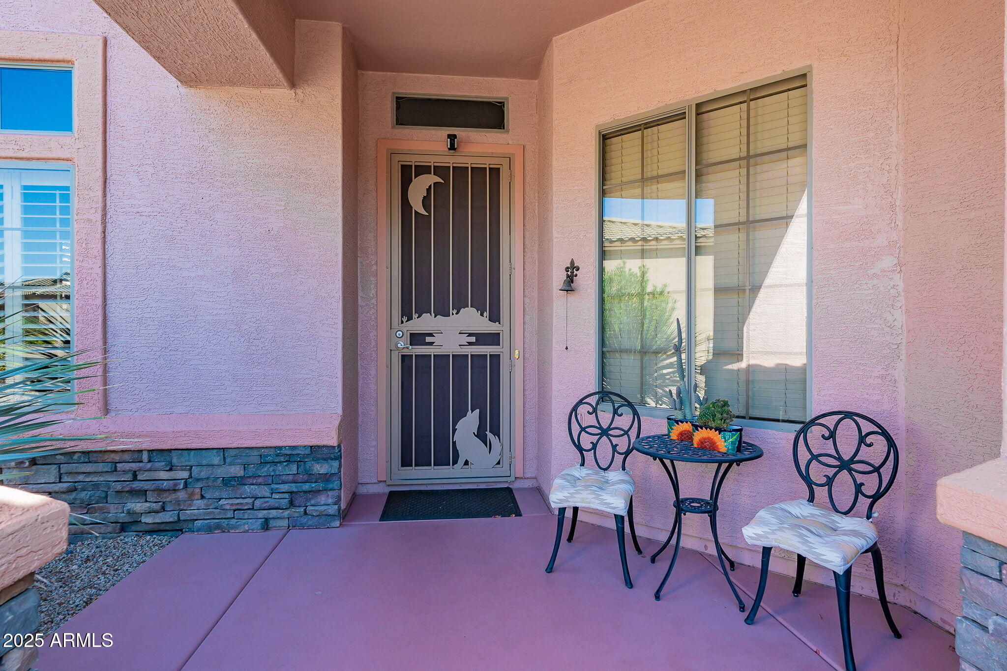 4333 South Pony Rider Trail Gold Canyon, AZ 85118 - Photo 11 of 54 a view of an outdoor space with porch and wooden floor
