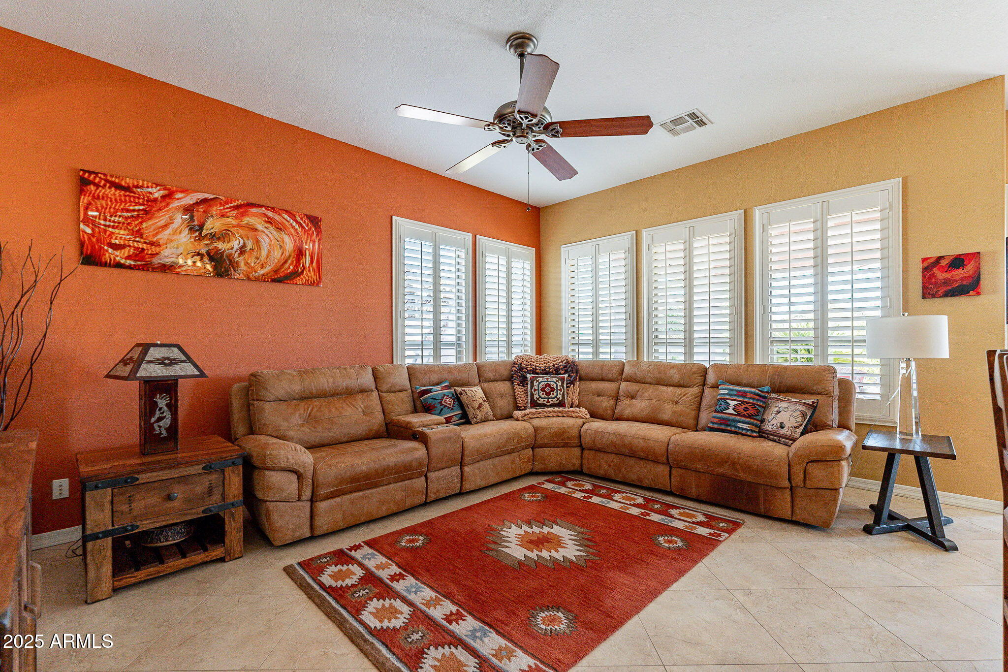 4333 South Pony Rider Trail Gold Canyon, AZ 85118 - Photo 14 of 54 a living room with furniture a rug and a large window