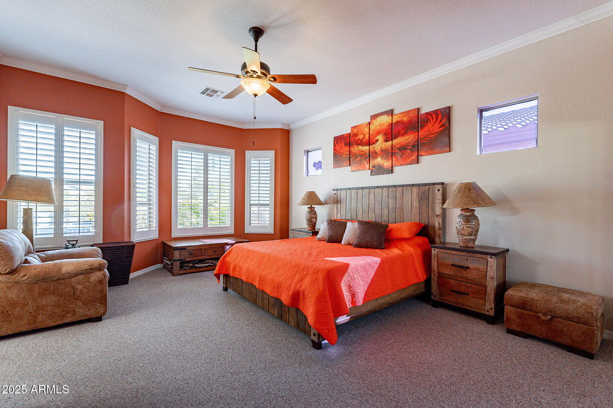 4333 South Pony Rider Trail Gold Canyon, AZ 85118 - Photo 5 of 54 a bedroom with a bed and a couch