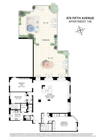 $9,750,000 | 870 5th Avenue, Unit 14E | Lenox Hill