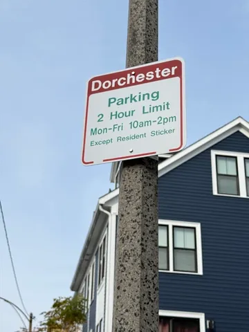 a sign on the side of a building