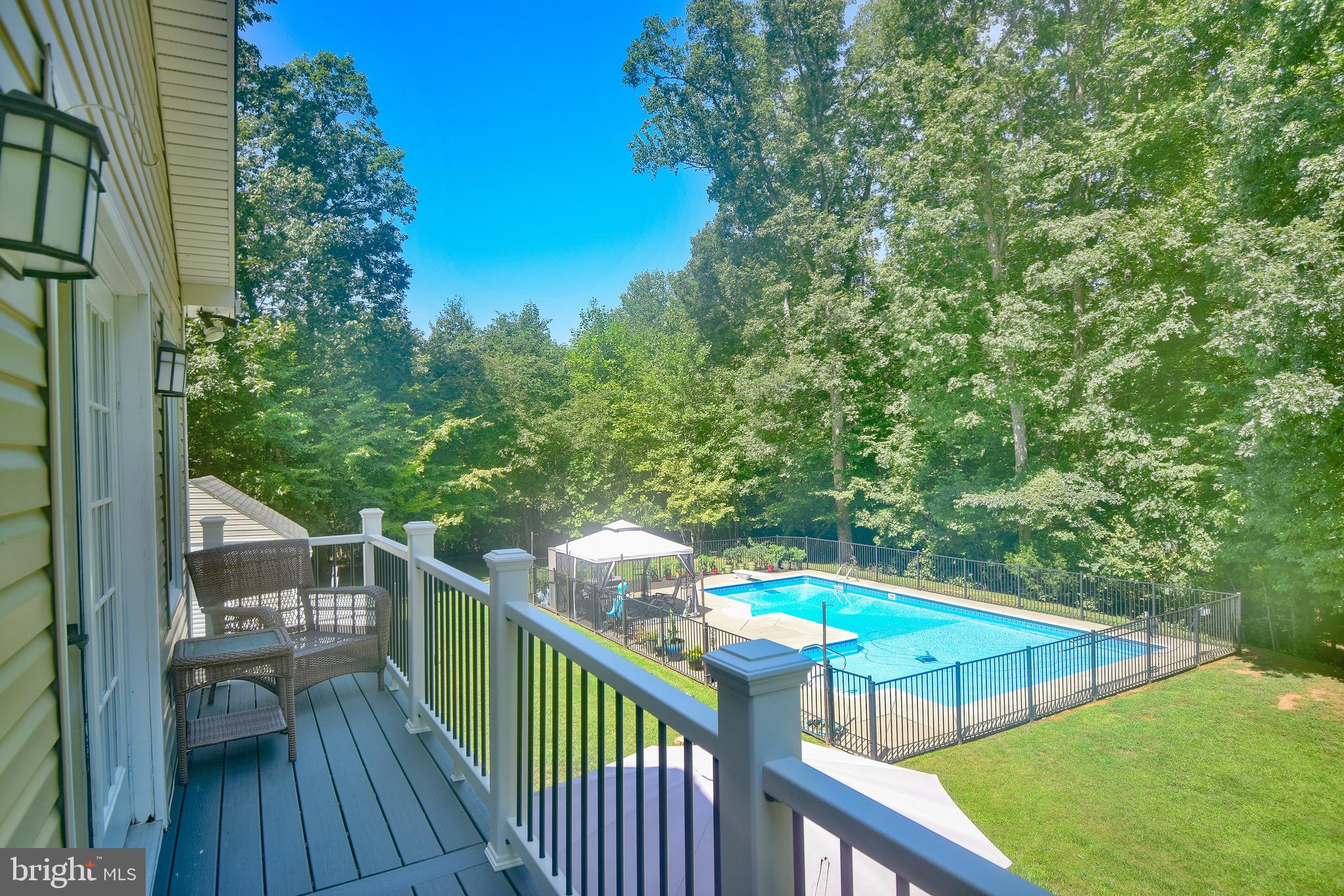 2 Ridgeview Circle Fredericksburg, VA 22406 - Photo 22 of 47 Owner's balcony overlooking pool