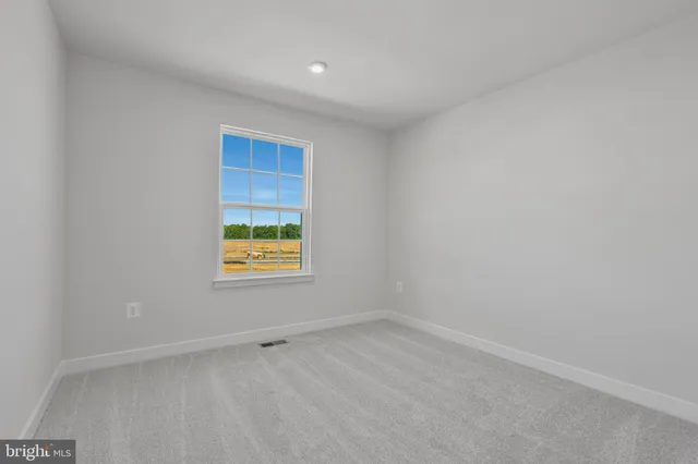 a view of empty room