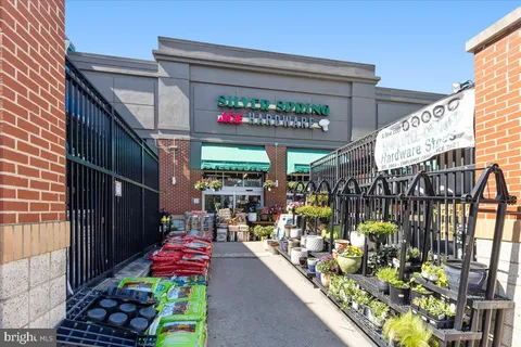 a view of a building with a yard