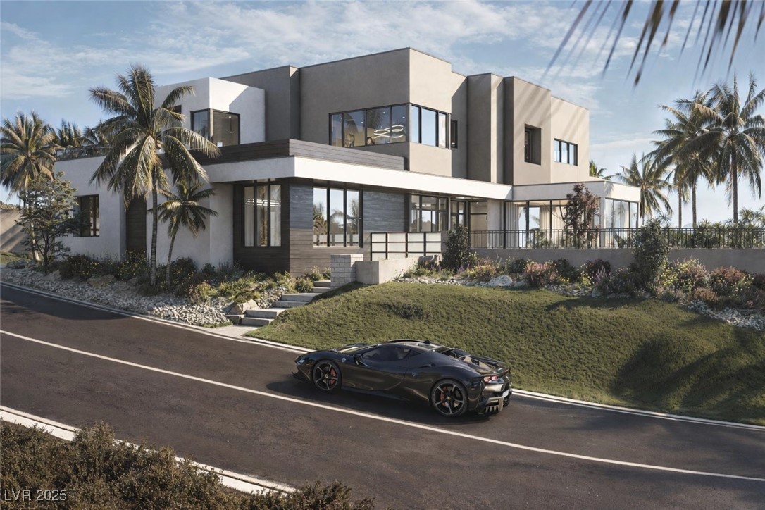 521 Overlook Rim Drive Henderson, NV 89012 - Photo 1 of 18 Rendering of front of home