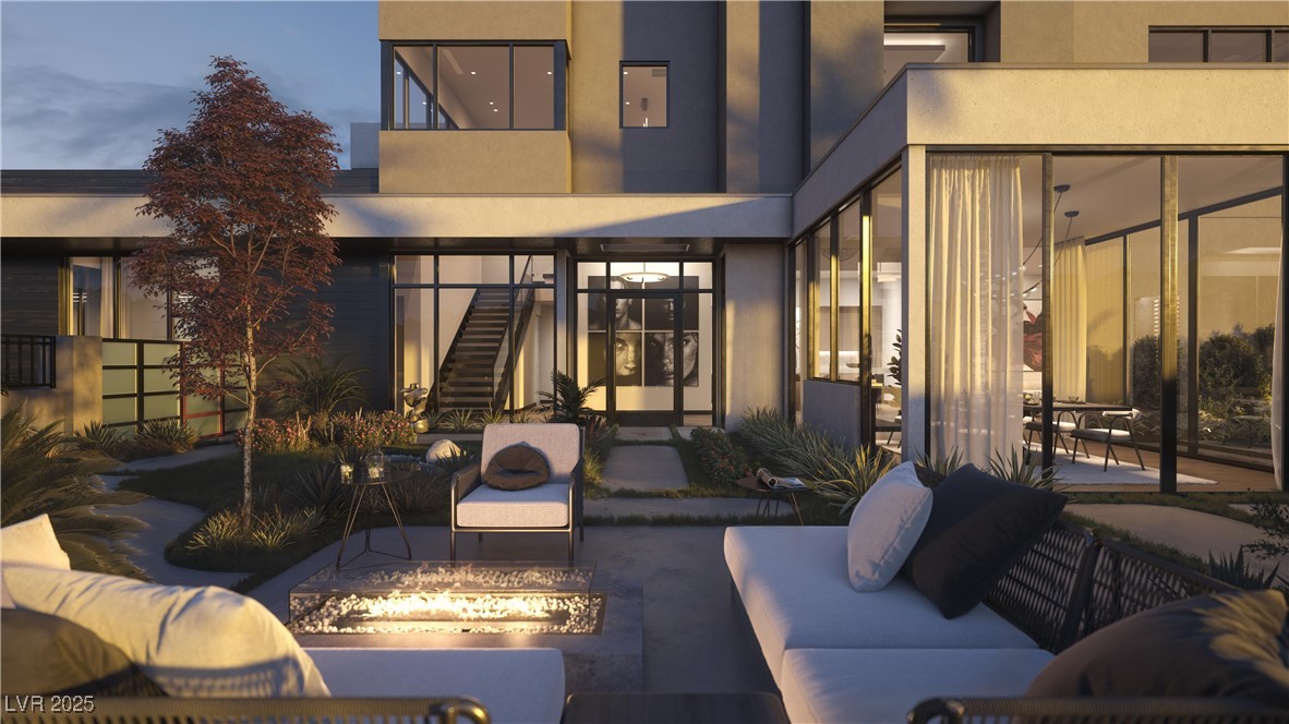 521 Overlook Rim Drive Henderson, NV 89012 - Photo 2 of 18 Rendering of courtyard