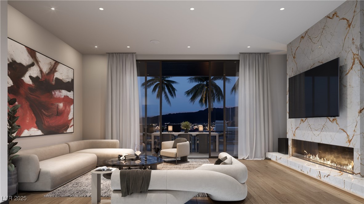 521 Overlook Rim Drive Henderson, NV 89012 - Photo 4 of 18 Rendering of great room