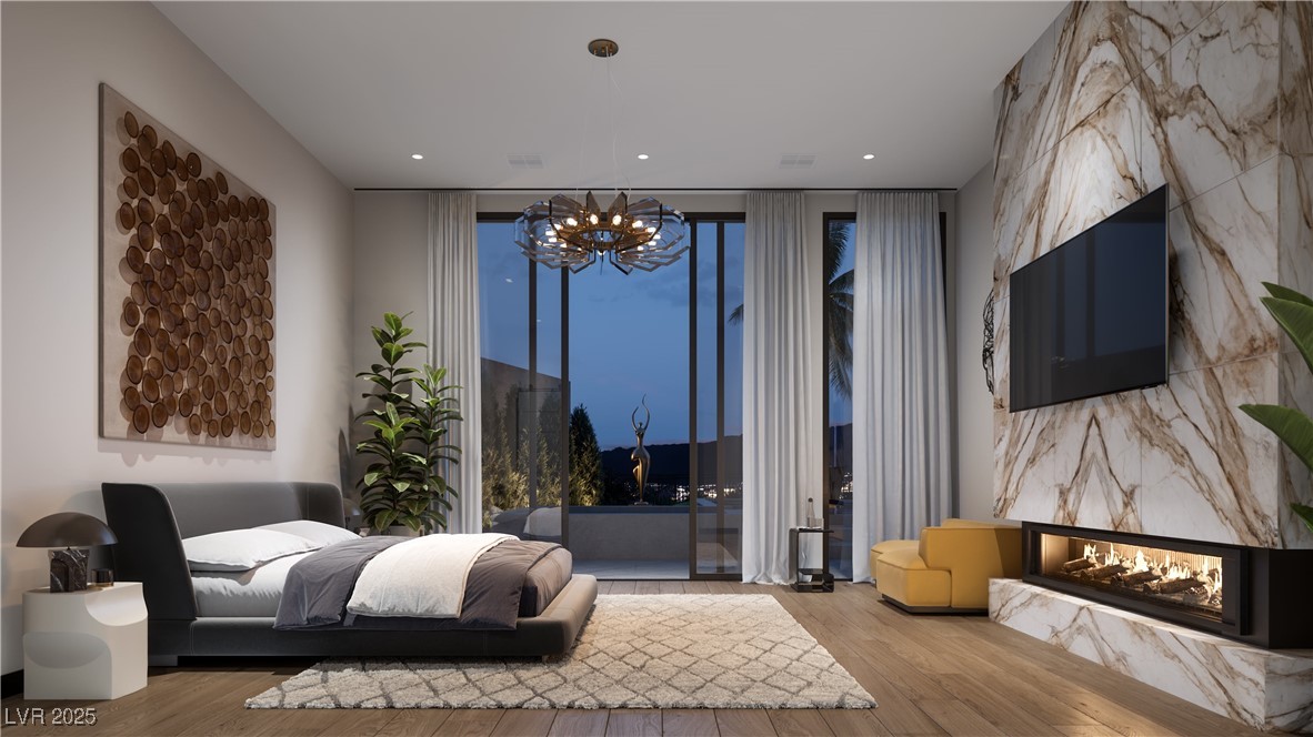 521 Overlook Rim Drive Henderson, NV 89012 - Photo 6 of 18 Rendering of primary bedroom