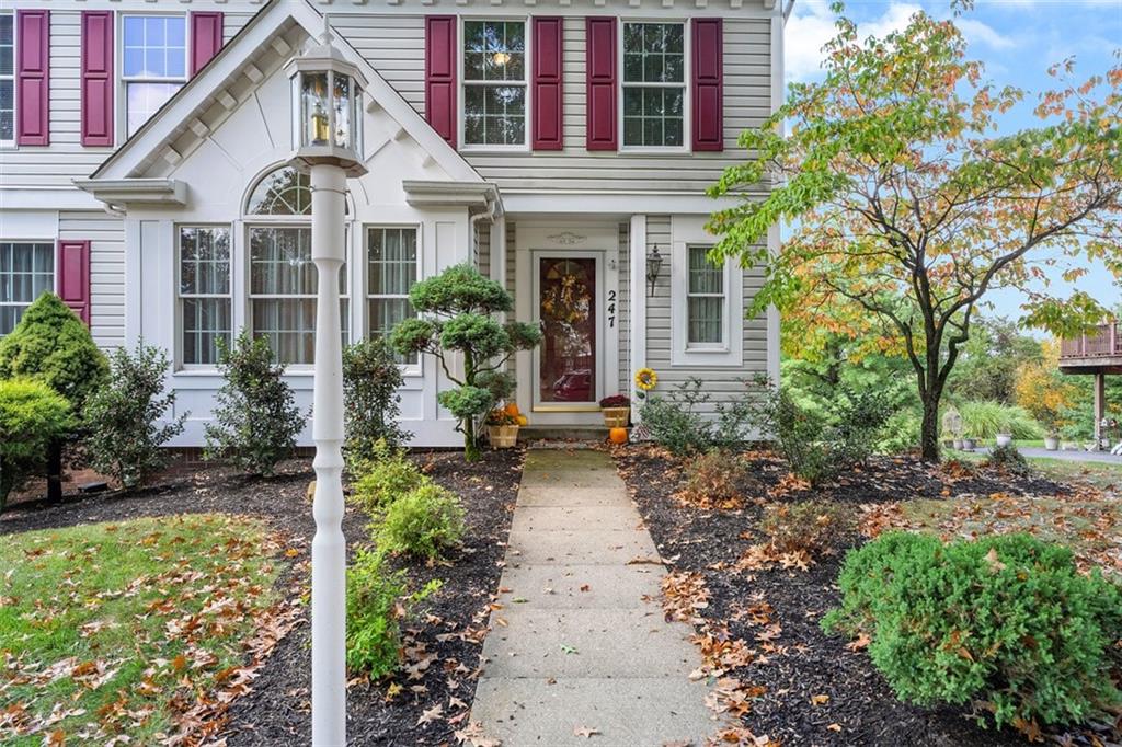 247 Randy Lane Coraopolis, PA 15108 - Photo 38 of 39 a front view of a house with garden