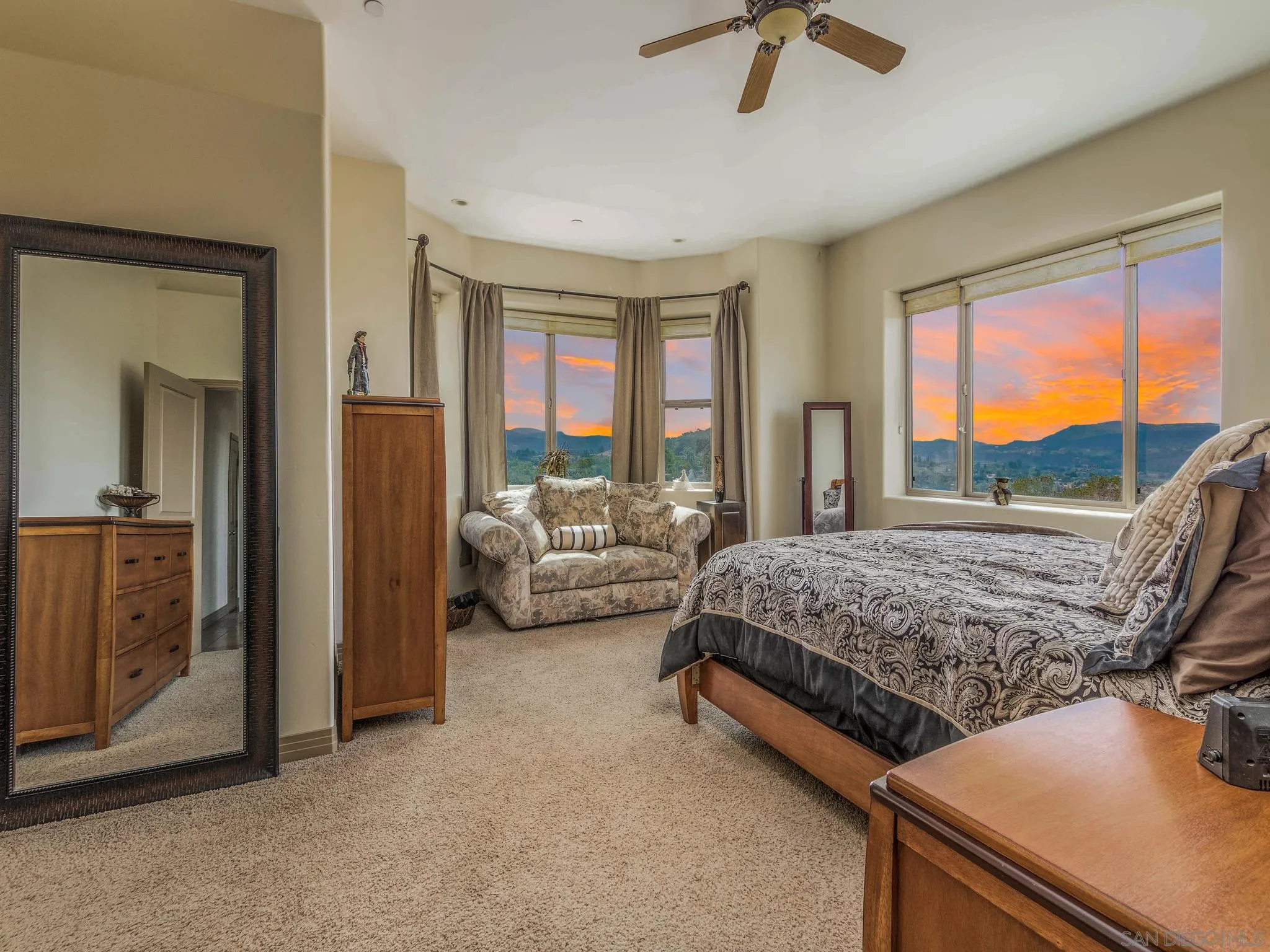 29482 Paso Robles Road Valley Center, CA 92082 - Photo 20 of 37 a bedroom with bed and window