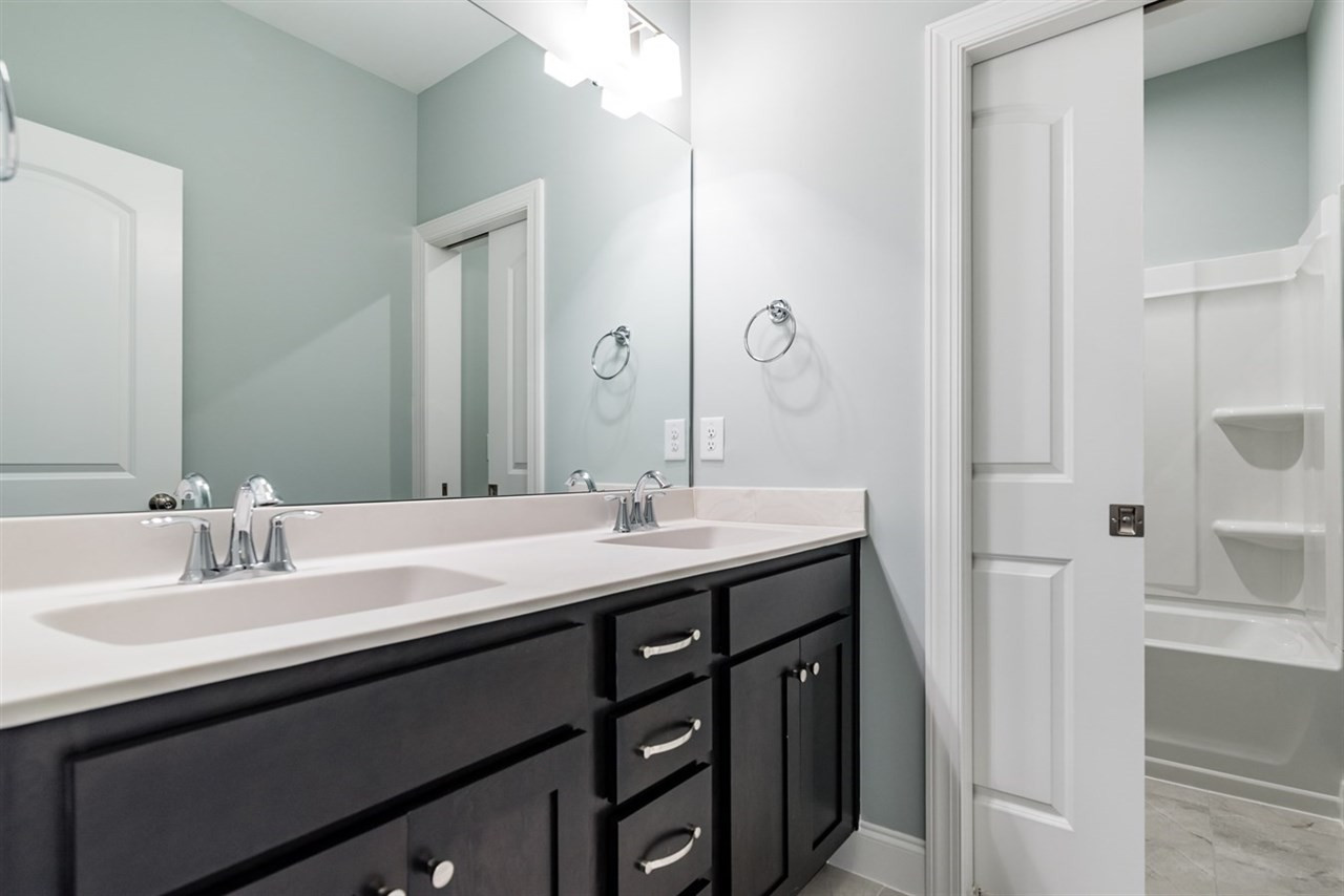 349 Liberty Star Road, Unit 350 Wendell, NC 27591 - Photo 19 of 25 Upstairs Guest Bathroom