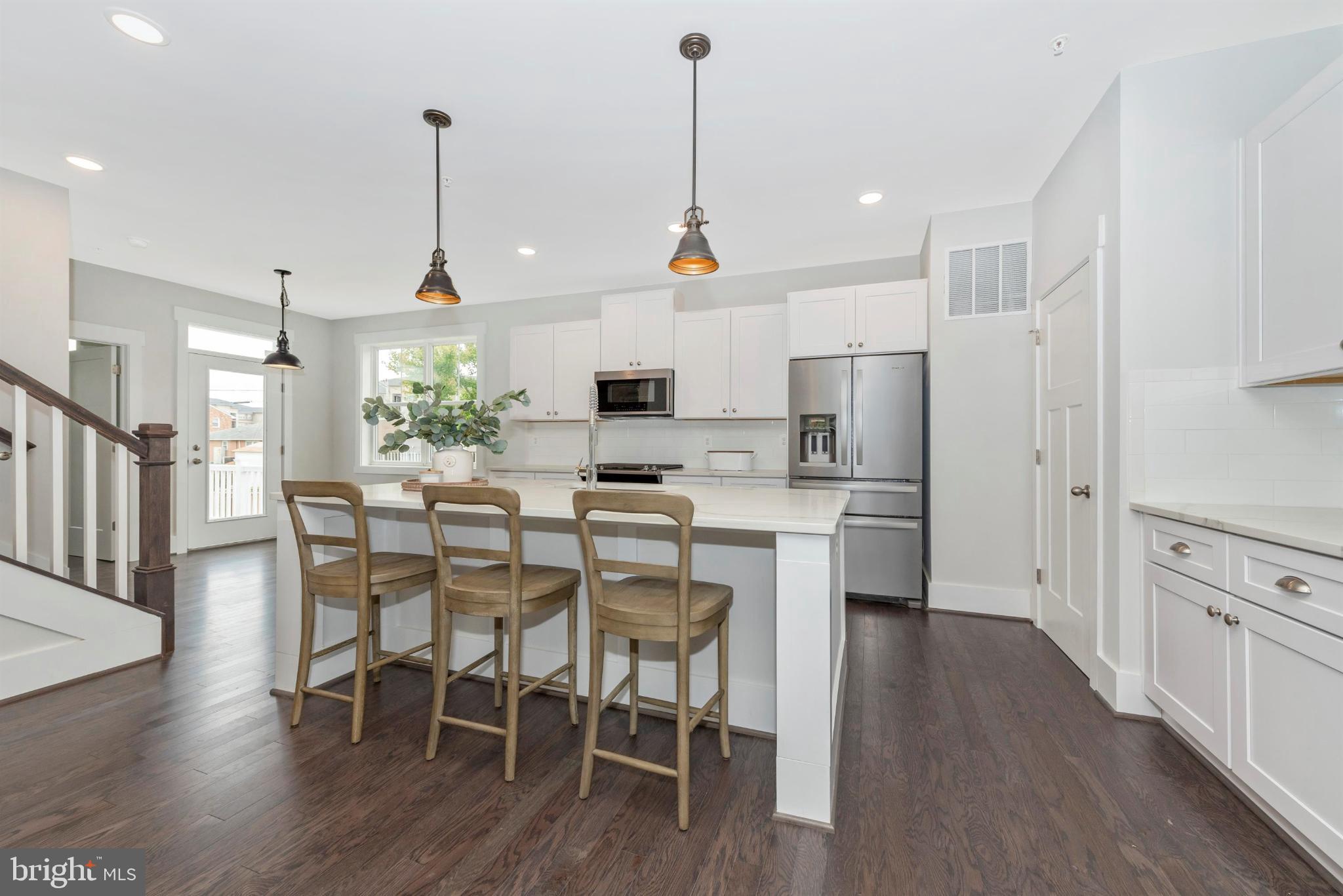 16 North Lot Easton, MD 21601 - Photo 20 of 49 Modern kitchen with stylish island seating.