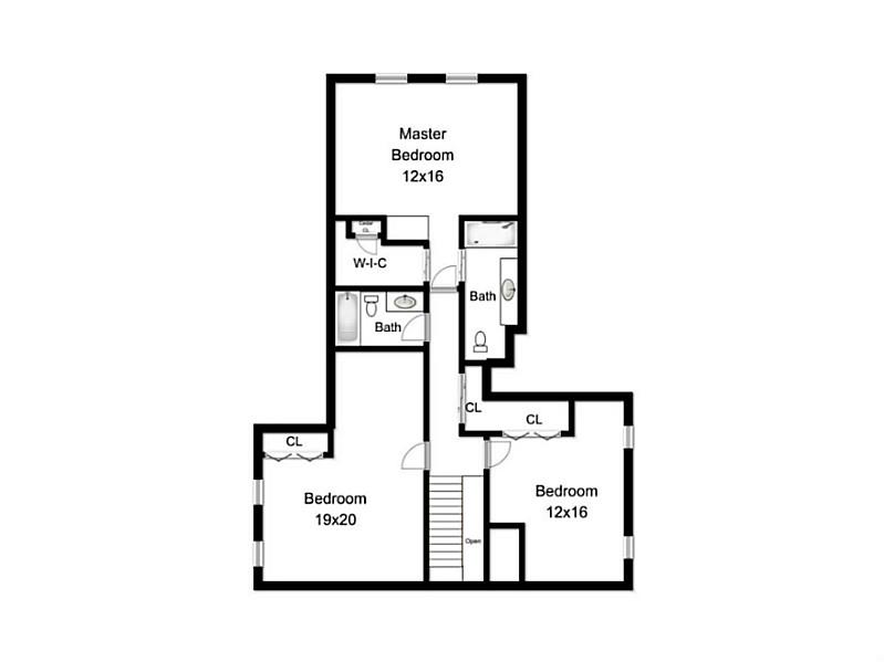 531 Puncatest Neck Road Tiverton, RI 02878 - Photo 25 of 25 2nd Floor Plan.