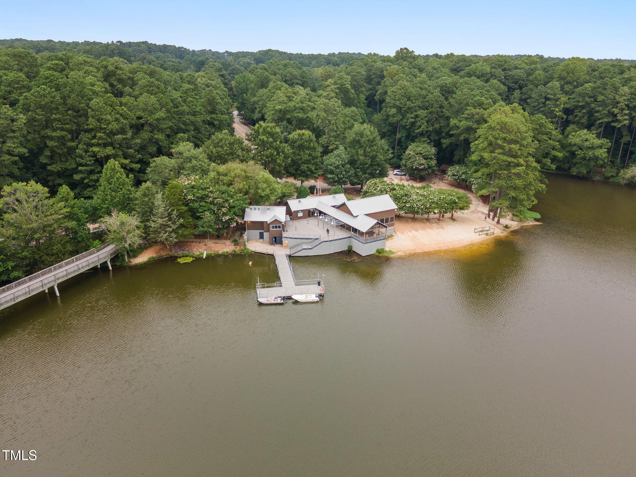 1001 High Lake Court Raleigh, NC 27606 - Photo 34 of 37 Lake Johnson pier