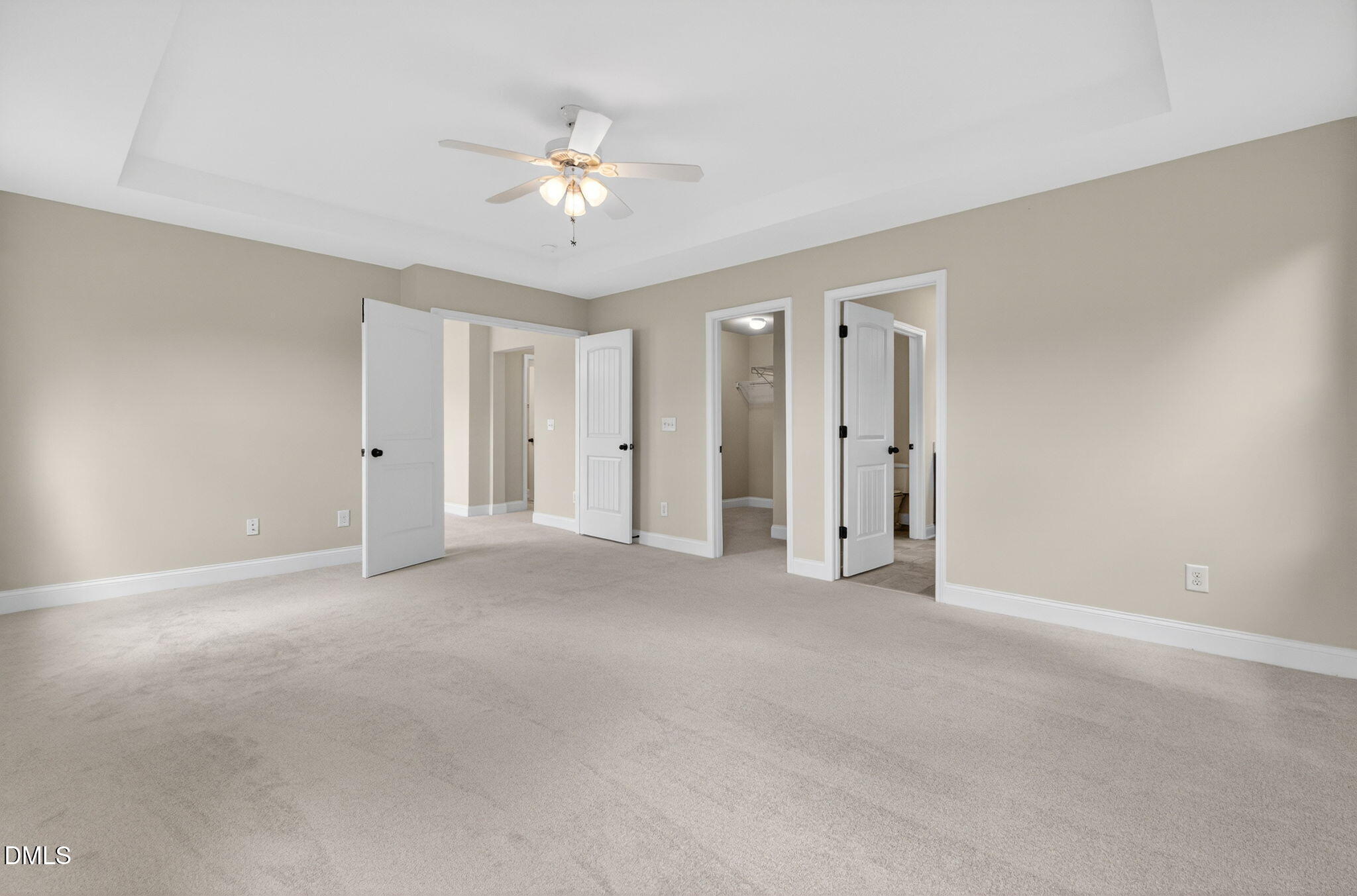 1304 Barnford Mill Road Wake Forest, NC 27587 - Photo 26 of 44 a view of an empty room with a chandelier fan
