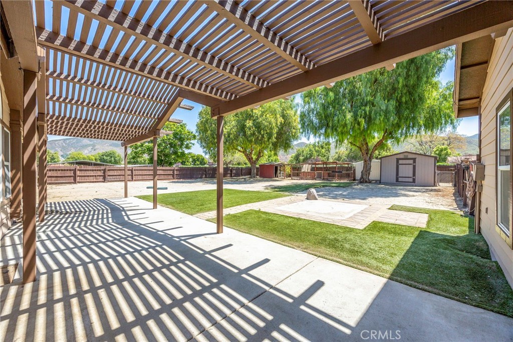 37055 De Portola Road Temecula, CA 92592 - Photo 60 of 67 a view of a swimming pool with a porch