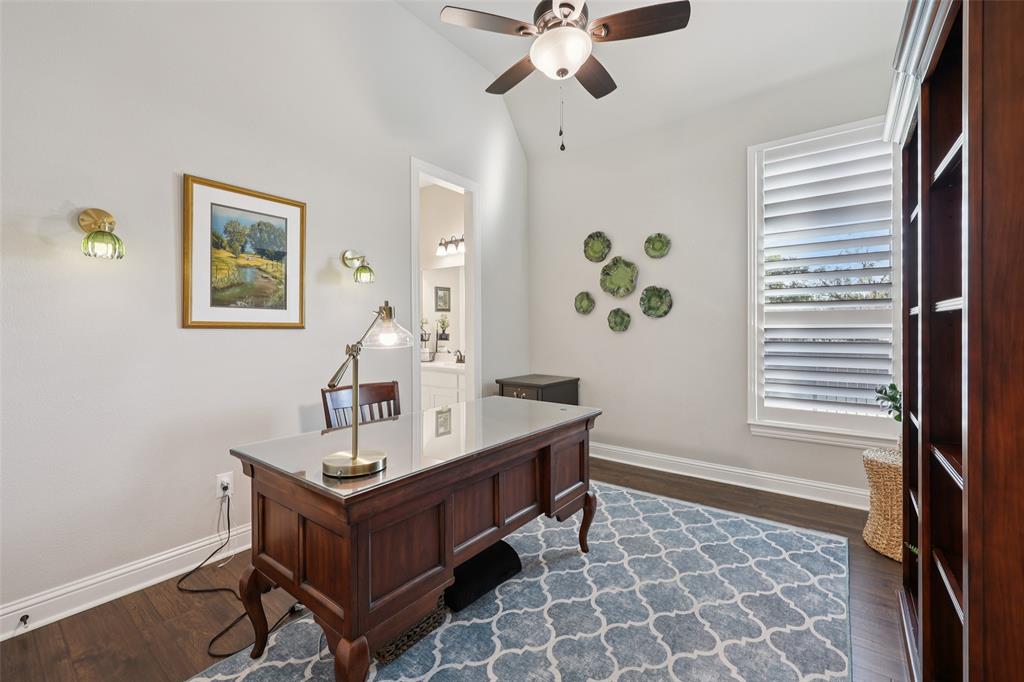 451 Morgan Lane Prosper, TX 75078 - Photo 30 of 38 a room with a table chairs and a window