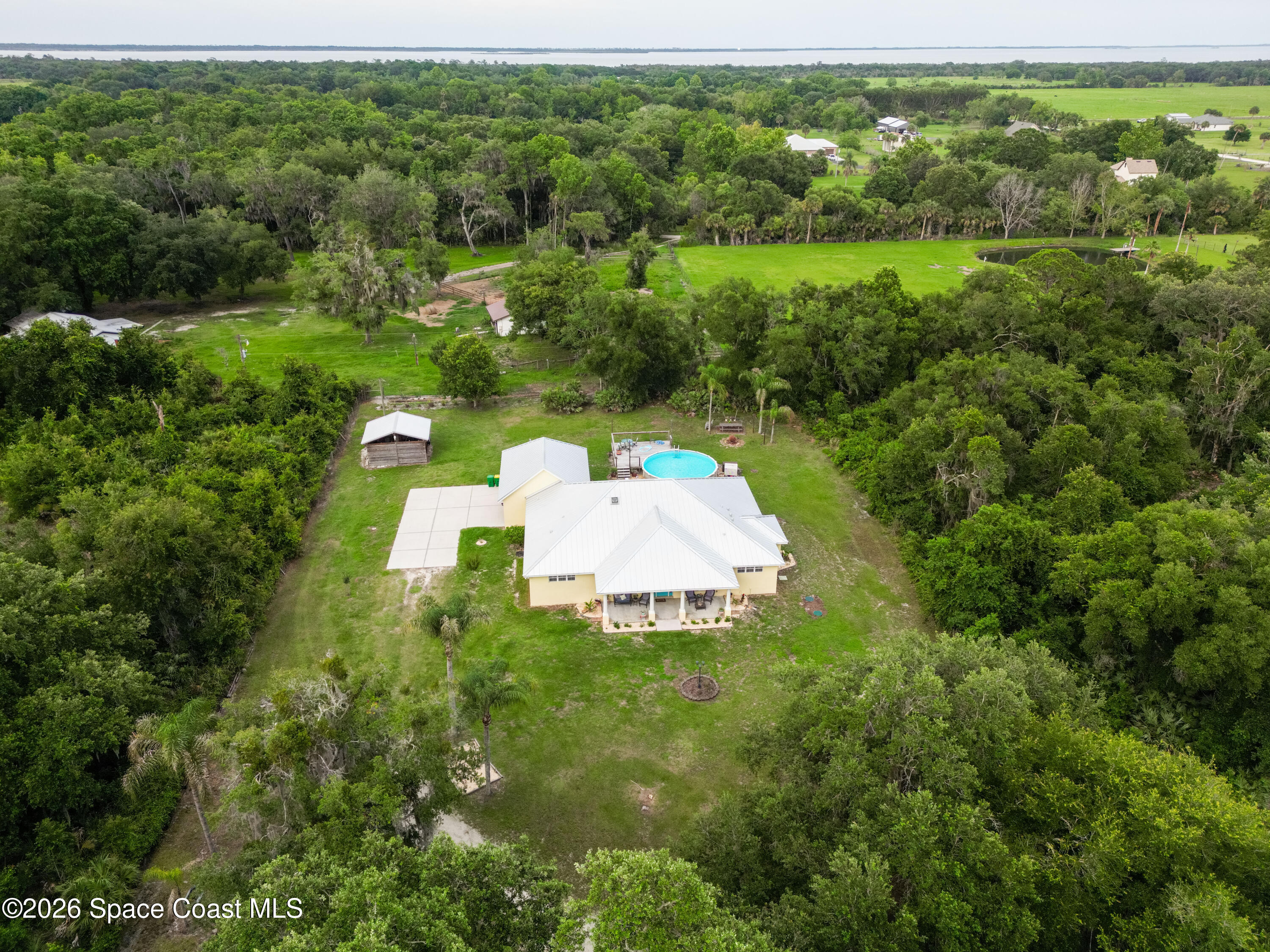 5361 Coleda Lane Mims, FL 32754 - Photo 38 of 43 Aerial