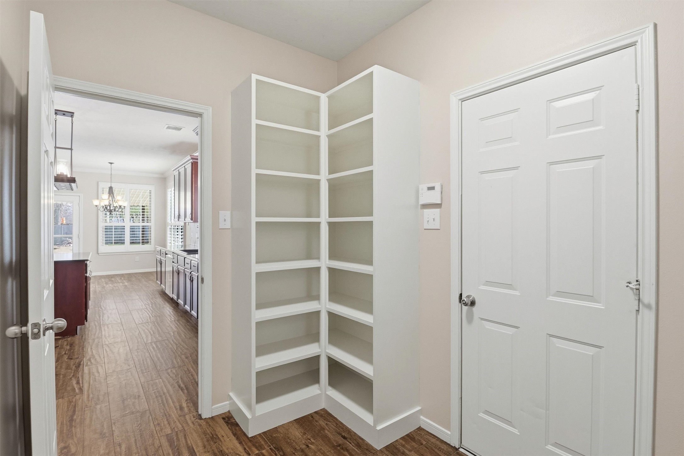 3602 River Bend Drive Rosenberg, TX 77471 - Photo 21 of 49 a view of a room with wooden floor and closet