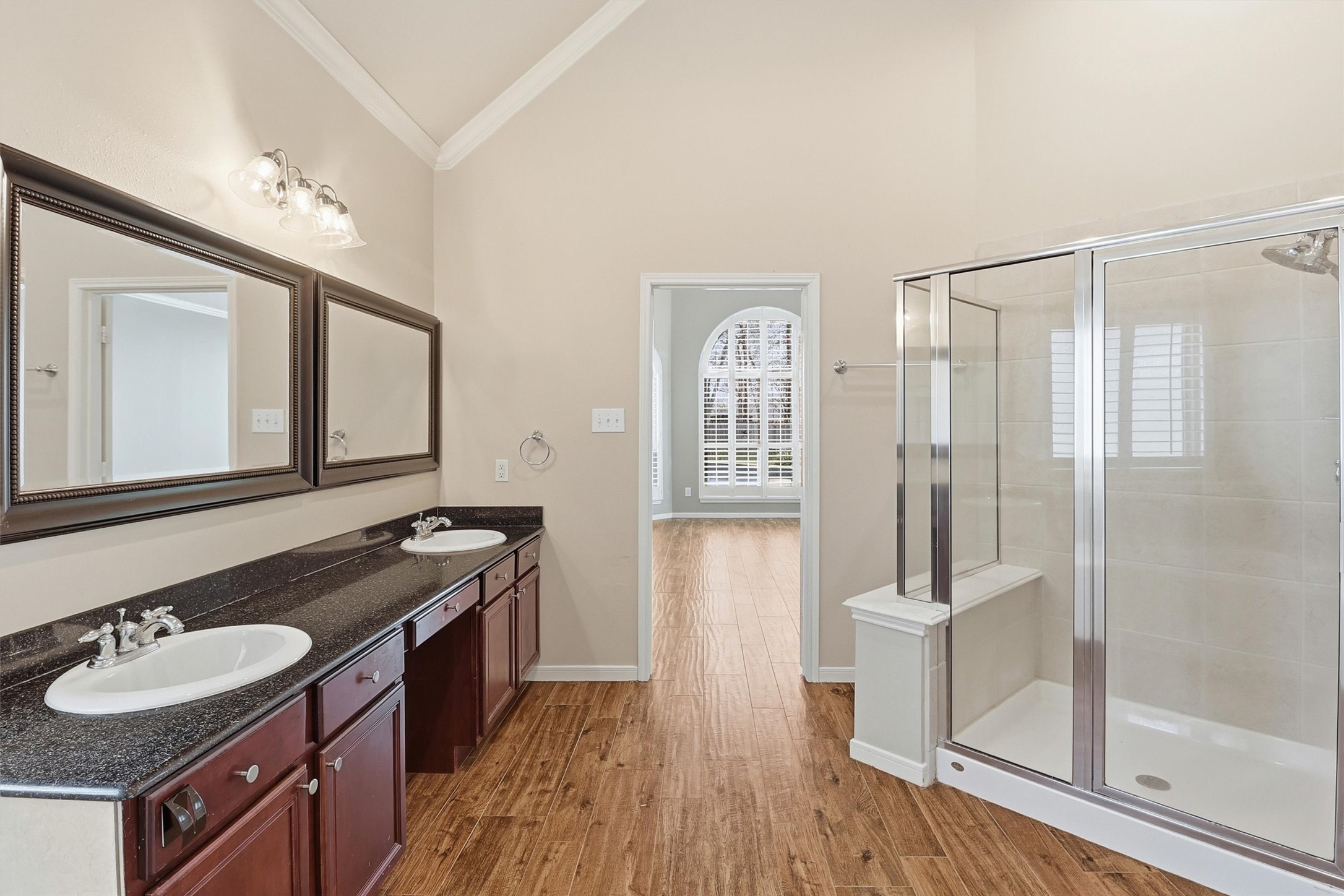 3602 River Bend Drive Rosenberg, TX 77471 - Photo 32 of 49 a bathroom with a sink and a mirror