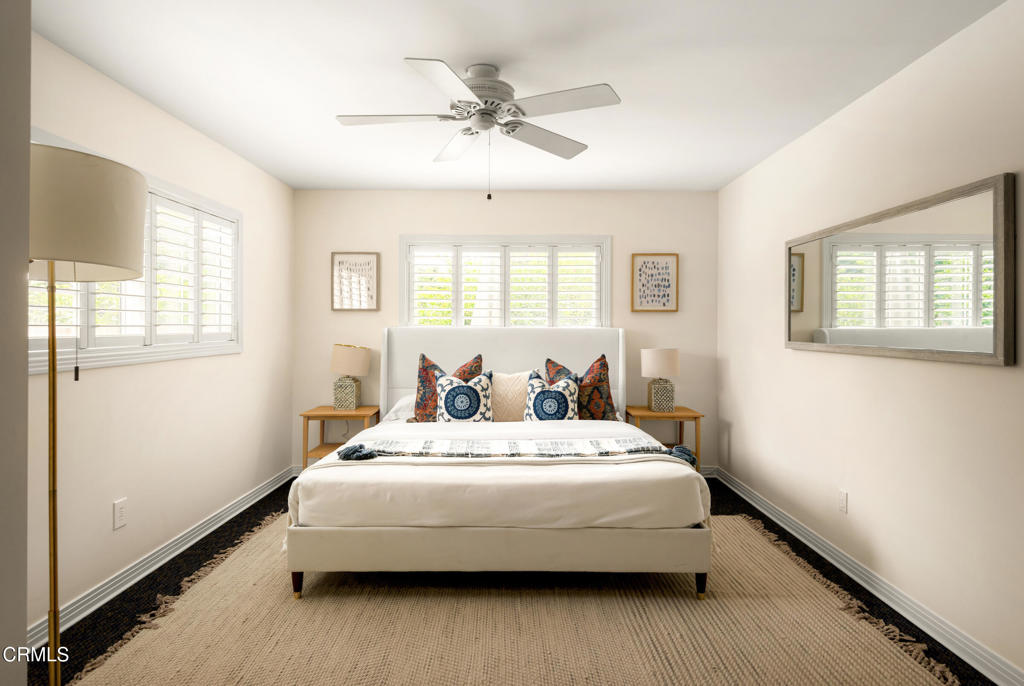 1587 North Harding Avenue Pasadena, CA 91104 - Photo 23 of 37 a bedroom with a bed and window