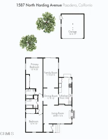 $1,195,000 | 1587 North Harding Avenue, Pasadena, CA 91104