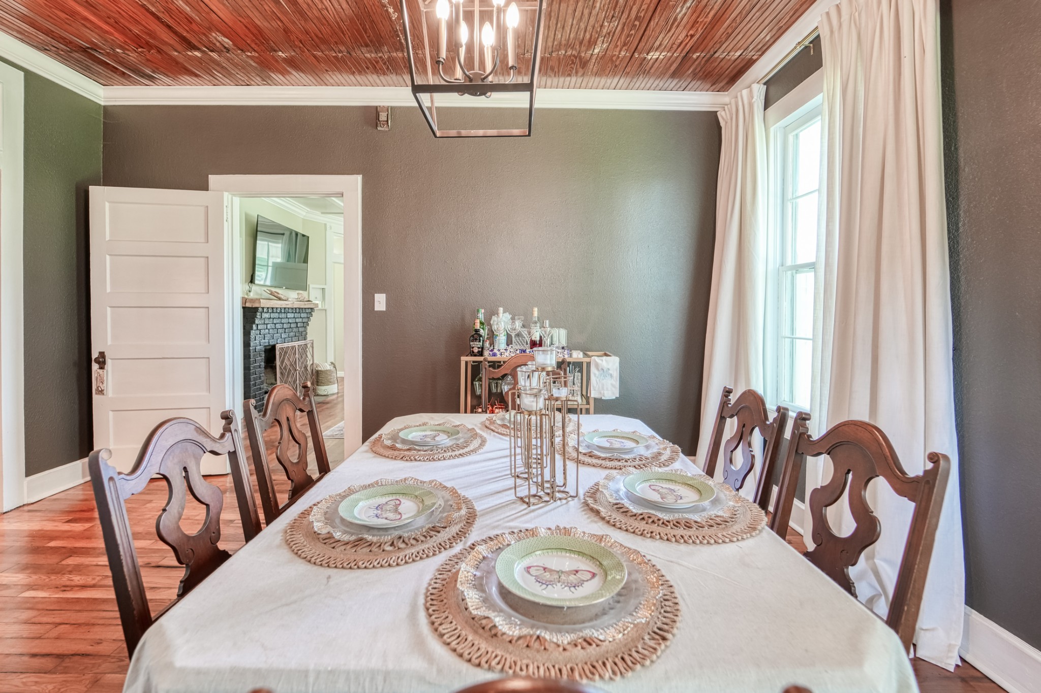 5829 County Road 6 Florence, AL 35633 - Photo 7 of 32 a dining room with furniture and wooden floor