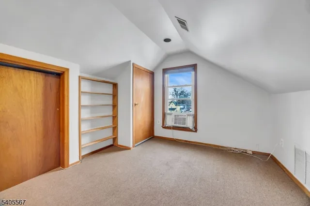 a view of room and front door